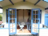 Front View/Doors Open of shed - A SHED FOR ALL SEASONS, East Staffordshire