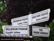 Directions of shed - Shark Shebeen, Kent
