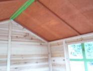 Inside View of shed - My Whacky Wooden Shed, 
