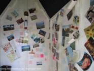 A peek inside memory box of shed - Scallopers Shelter, Dumfries and Galloway