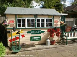 Front of shed - Kenley Signal Box, Surrey