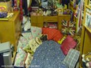 under the bunk of shed - 'Shedlands' - the bedroom shed, Greater London