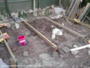 Rich's reclaimed workshop: start of the base