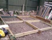 Rich's reclaimed workshop: more timbers
