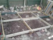 Rich's reclaimed workshop: base complete