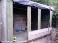 Rich's reclaimed workshop: without windows