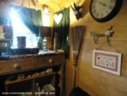 Inside of shed - Gypsy Julies Shed, 
