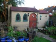 showing the extension of shed - Rosies Church, West Midlands