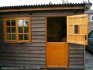 Outside from the orchard of shed - The Garden Room, 