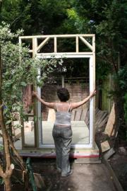 The Shudio: the first wall goes up