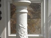 Marble front panels of shed - The Roman Temple, Berkshire