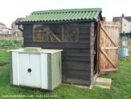 Front view of shed - Rejuvination, Cambridgeshire