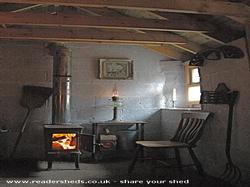 Inside of shed - Glenfearnoch Beag, 