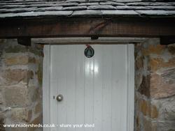 Detail of shed - Glenfearnoch Beag, 