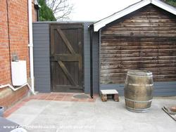Renovation Shed : During Renovation Rear