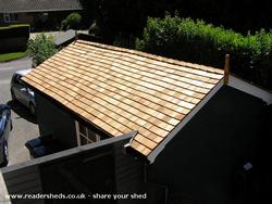 New Roof of shed - Renovation Shed , 