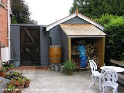 Finished Rear of shed - Renovation Shed , 