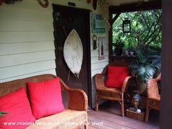 Shed porch of shed - Alternative Edens Shed, 