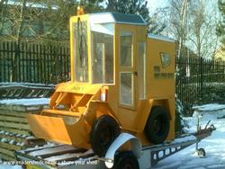 ready to go of shed - jcb, 