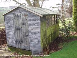 Proper shed of shed - Husband's proper shed, Denbighshire