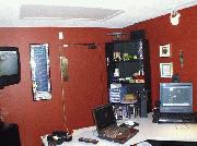 The Office Shed: View from back of the room.
