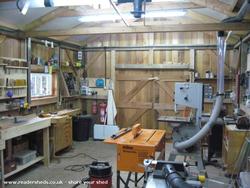 inside of shed - la menuiserie, 