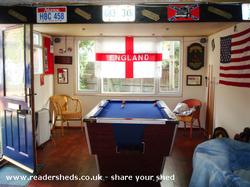 Pool Table of shed - Stellas, 