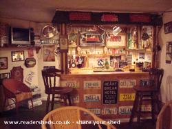 Bar. of shed - Stellas, 