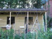 Head Weeders Office: Startin to look like a real shed now!