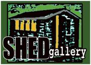 publicity card for the SHED gallery of shed - The SHED gallery, 