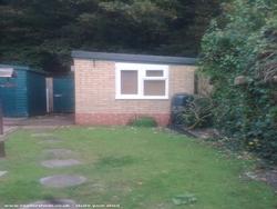 The Man Den: Front view
