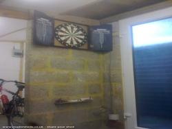 The Man Den: Dartboard