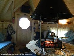 Photo 3 of shed - The Bad 'Elf BBQ Shed, 