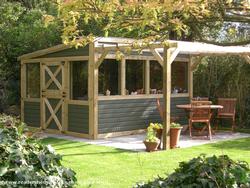 Finished Shed Exterior of shed - The Stratford Ski Lodge, 