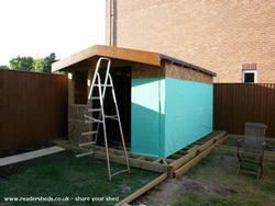 Build 2 of shed - The Lodge Studio, 