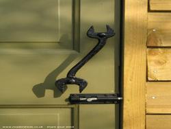 Door Handle (spanner) of shed - Labour of Love, Suffolk