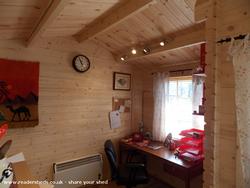space to work of shed - The Wendy House, West Sussex