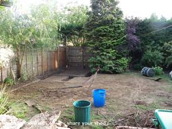 Trenches dug for foundations of shed - Seb's Office, Berkshire