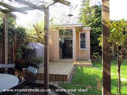 Front View of shed - Seb's Office, Berkshire