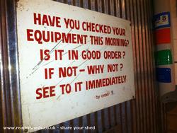 well then, how's your equipment? of shed - Banjo Bar, 