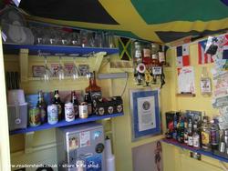 Keeping spirits up of shed - Cool Runnings Rum Shack, Bedfordshire