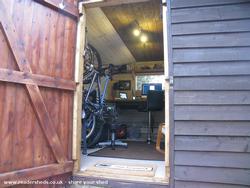 All done and moved in! of shed - Project Office!, Hampshire