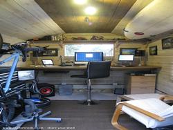 All done and moved in! of shed - Project Office!, Hampshire