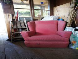 Snoozing chair of shed - Return of the Shedi , Wiltshire