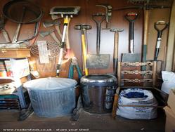 Tools and stuff of shed - Return of the Shedi , Wiltshire