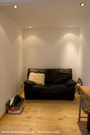 Studio Portraits: Bottom seating/changing area