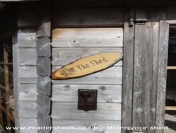 Shed name and knocker of shed - The Shed, 