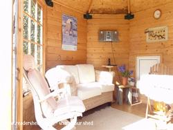 Interior of shed - The Shed, 