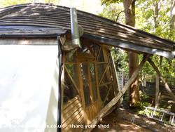 The rear of shed - Boatcrash, 