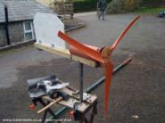 Wind Powered Shower Shed, 